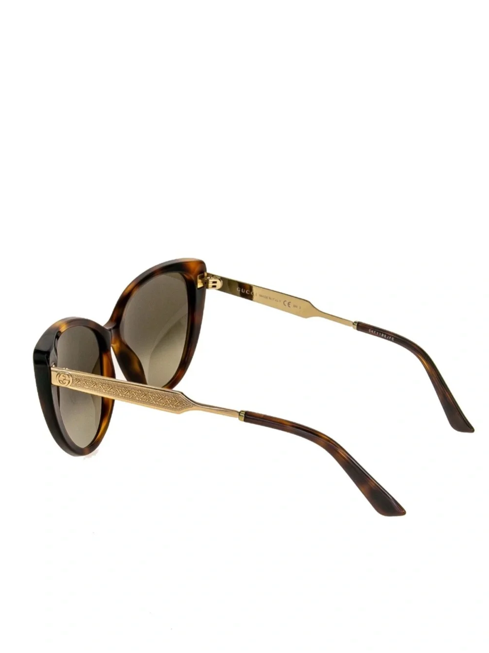 Gucci Tortoise Cat Eye Sunglasses